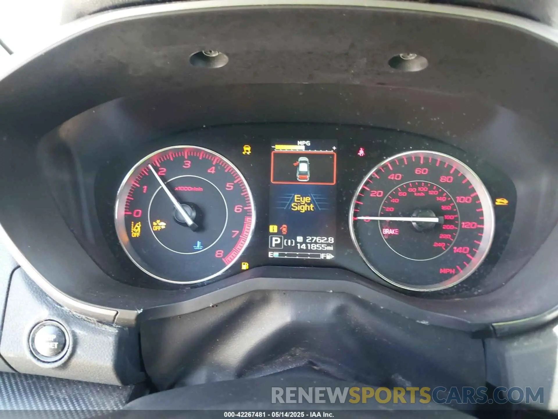 7 fotografías del automóvil dañado 4S3GKAL64M3602001 SUBARU IMPREZA 2021