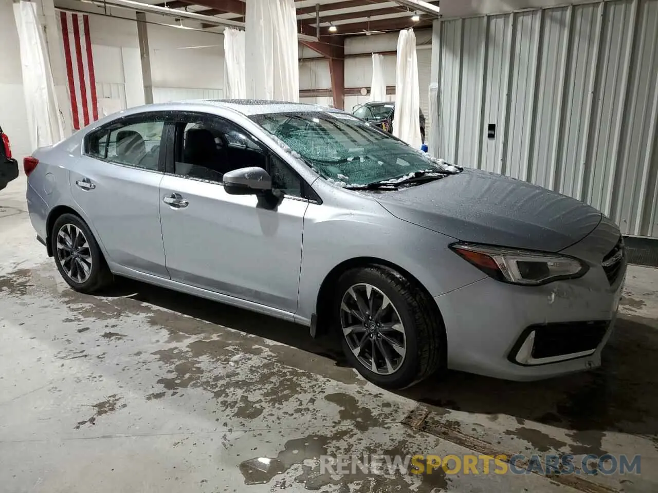 4 fotografías del automóvil dañado 4S3GKAU63M3605518 SUBARU IMPREZA 2021