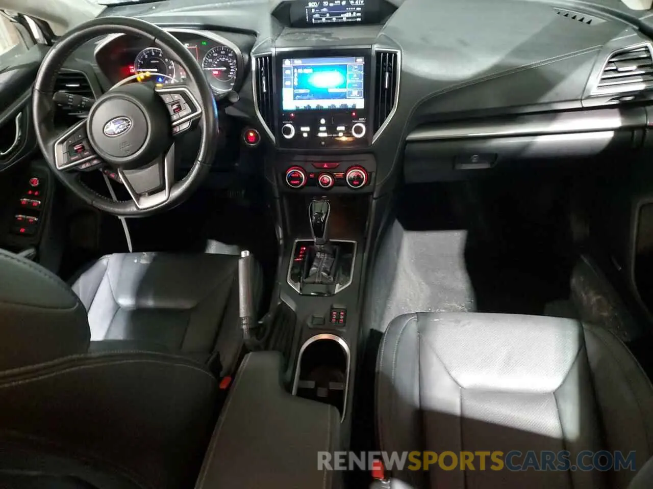 8 fotografías del automóvil dañado 4S3GKAU63M3605518 SUBARU IMPREZA 2021