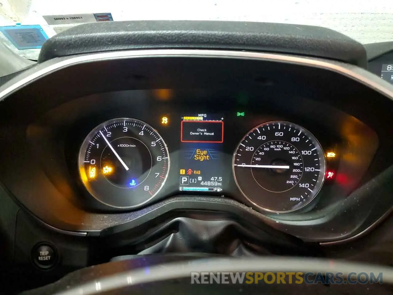 9 fotografías del automóvil dañado 4S3GKAU63M3605518 SUBARU IMPREZA 2021