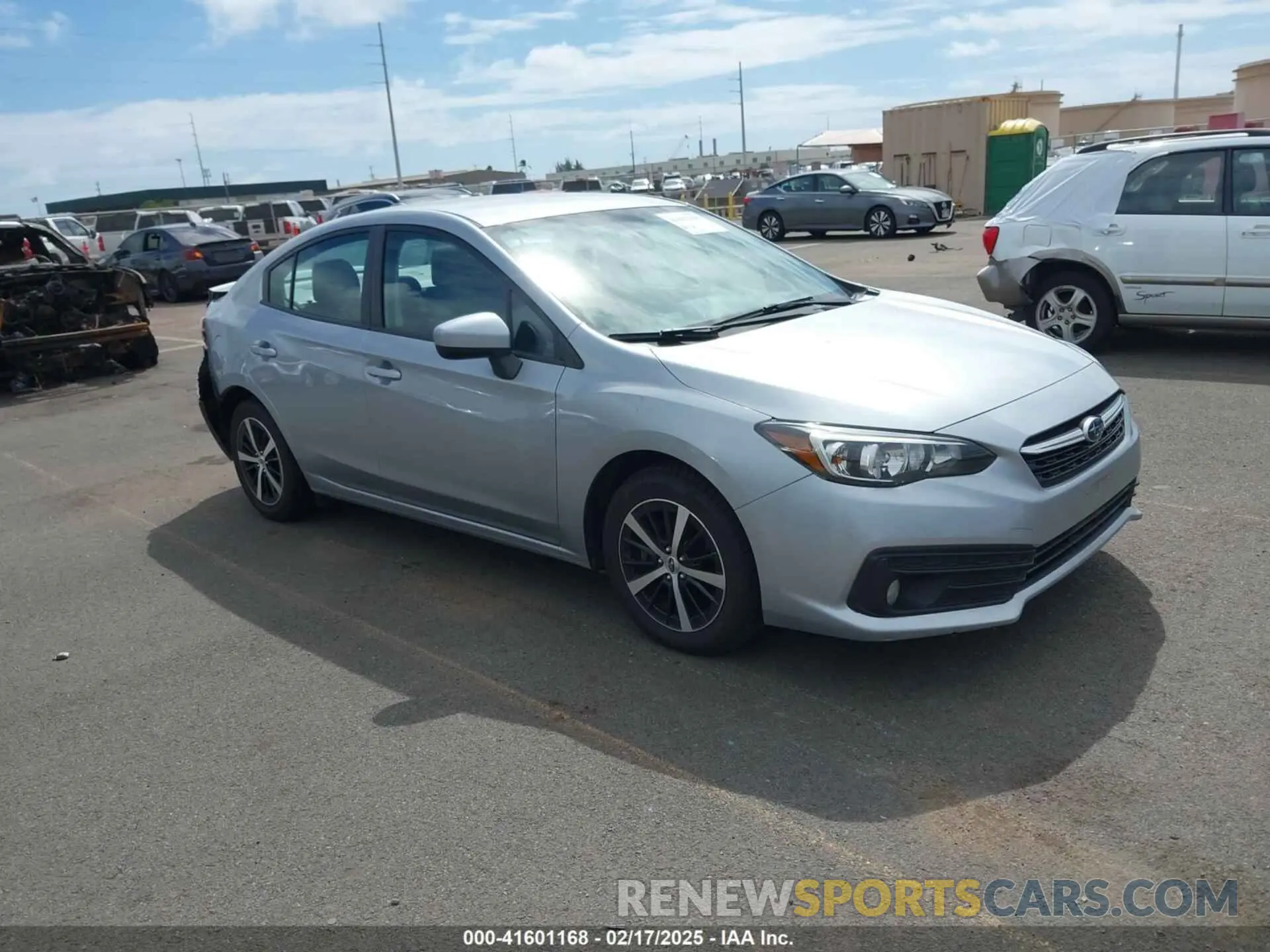 1 fotografías del automóvil dañado 4S3GKAV67M3607643 SUBARU IMPREZA 2021