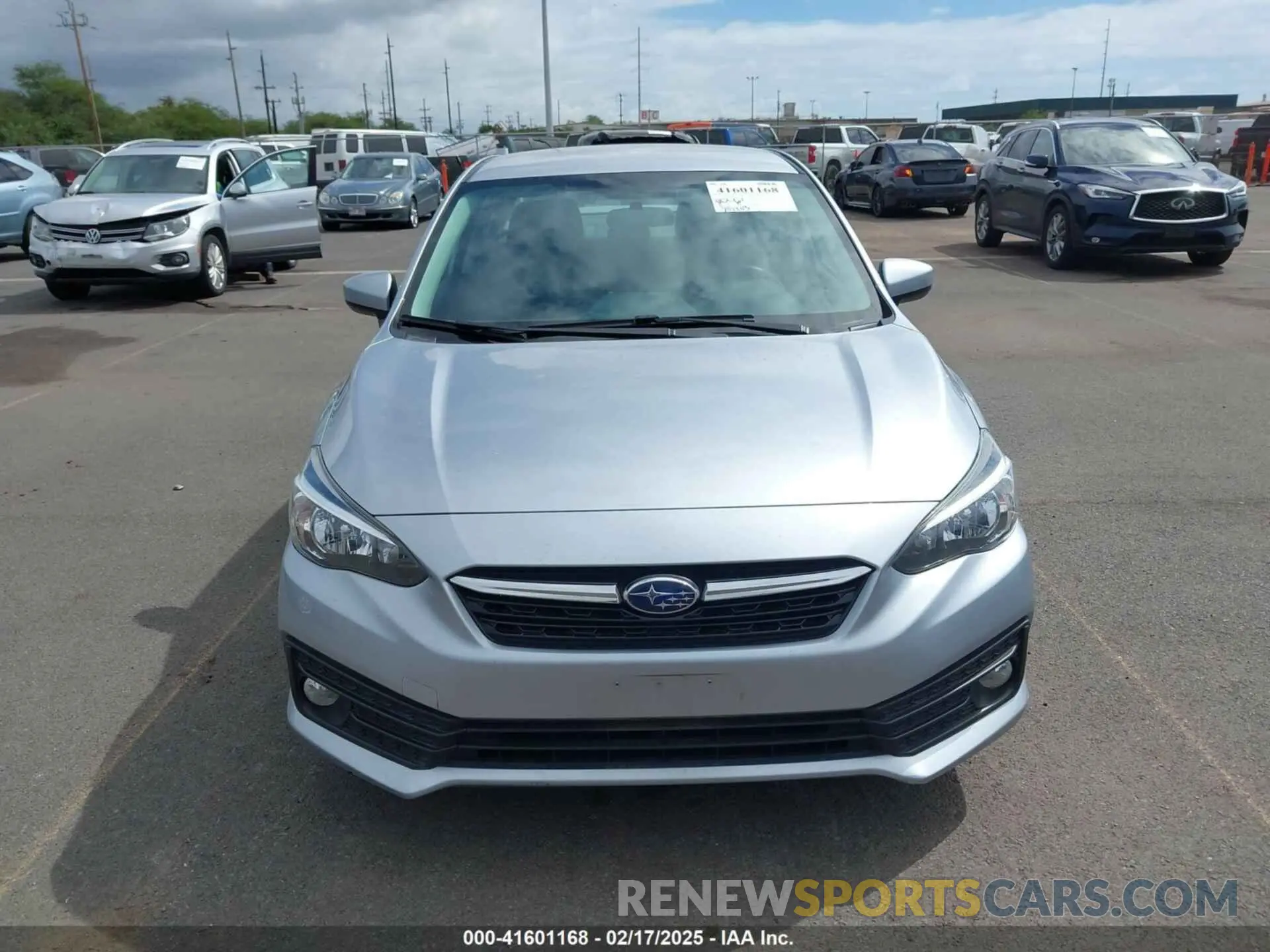 12 fotografías del automóvil dañado 4S3GKAV67M3607643 SUBARU IMPREZA 2021