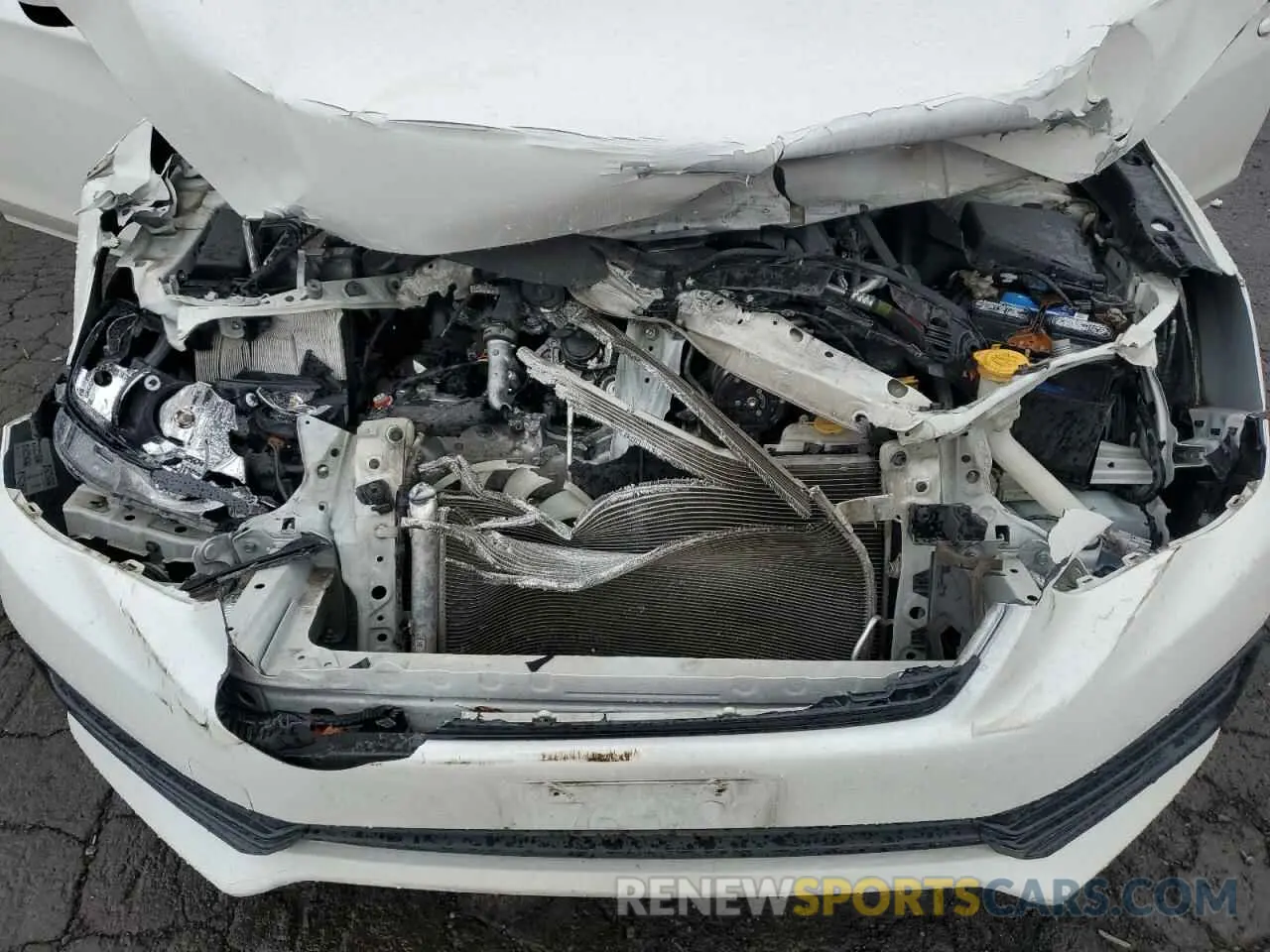 12 fotografías del automóvil dañado 4S3GKAV6XM3603781 SUBARU IMPREZA 2021