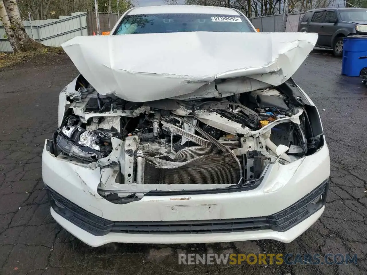 5 fotografías del automóvil dañado 4S3GKAV6XM3603781 SUBARU IMPREZA 2021