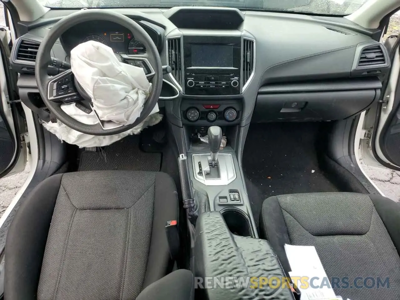 8 fotografías del automóvil dañado 4S3GKAV6XM3603781 SUBARU IMPREZA 2021