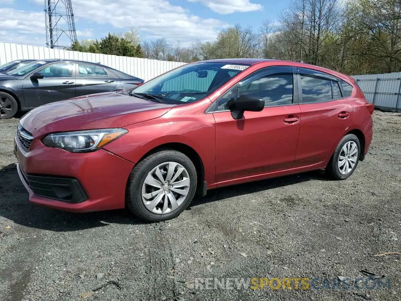 1 fotografías del automóvil dañado 4S3GTAB66M3706021 SUBARU IMPREZA 2021