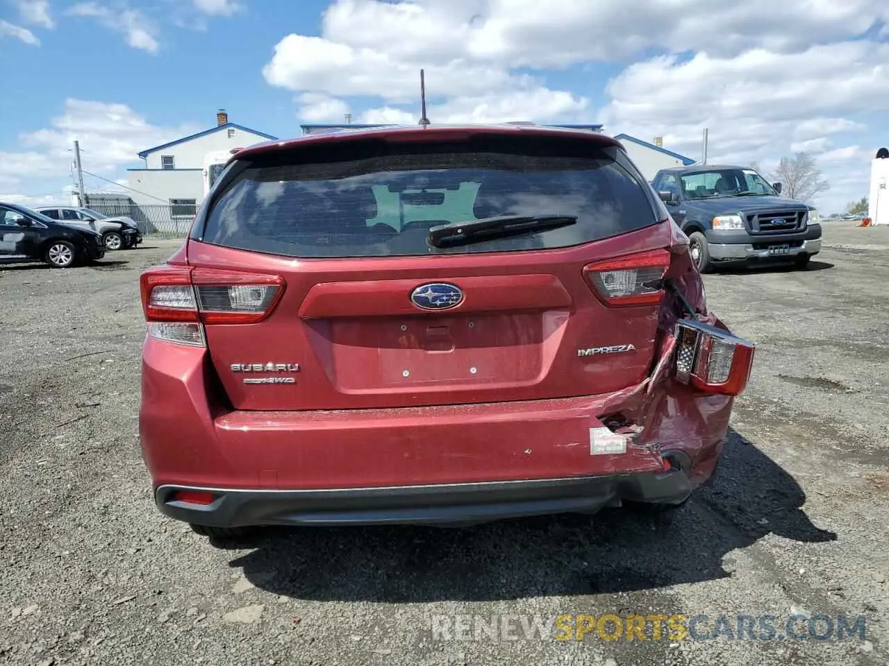 6 fotografías del automóvil dañado 4S3GTAB66M3706021 SUBARU IMPREZA 2021