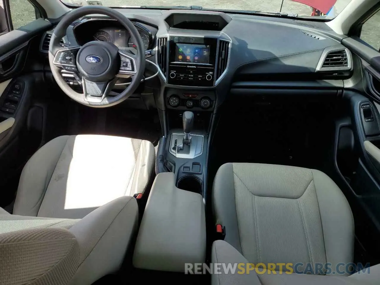 8 fotografías del automóvil dañado 4S3GTAB66M3706021 SUBARU IMPREZA 2021