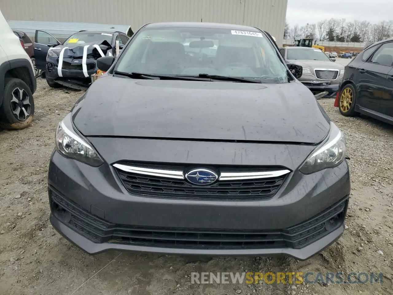 5 fotografías del automóvil dañado 4S3GTAB67M3704214 SUBARU IMPREZA 2021
