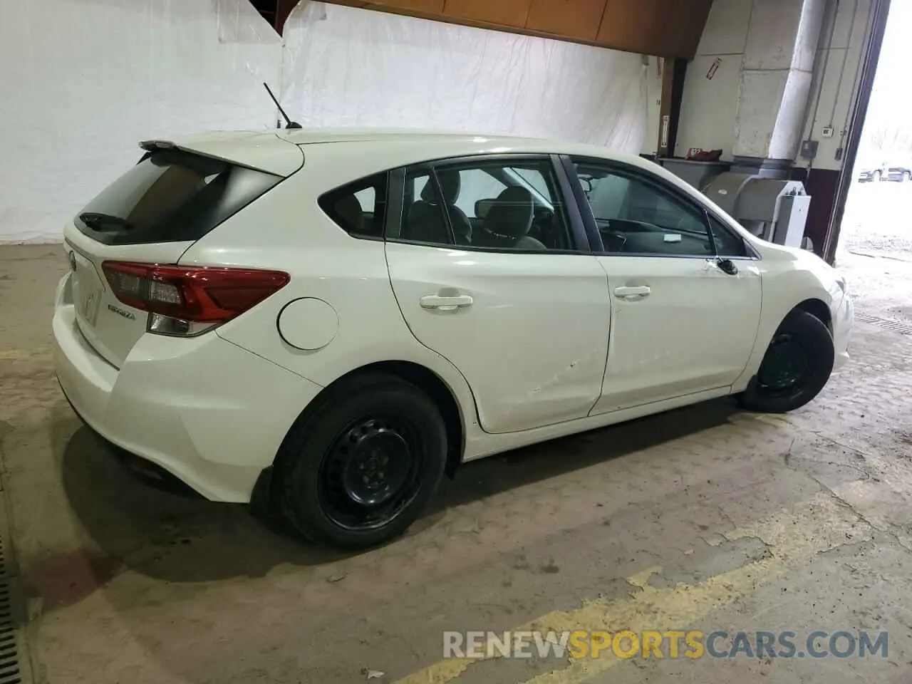 3 fotografías del automóvil dañado 4S3GTAB68M3705128 SUBARU IMPREZA 2021