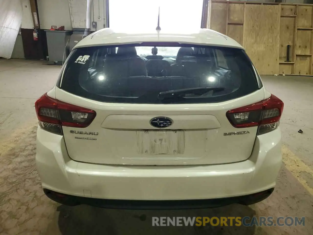 6 fotografías del automóvil dañado 4S3GTAB68M3705128 SUBARU IMPREZA 2021