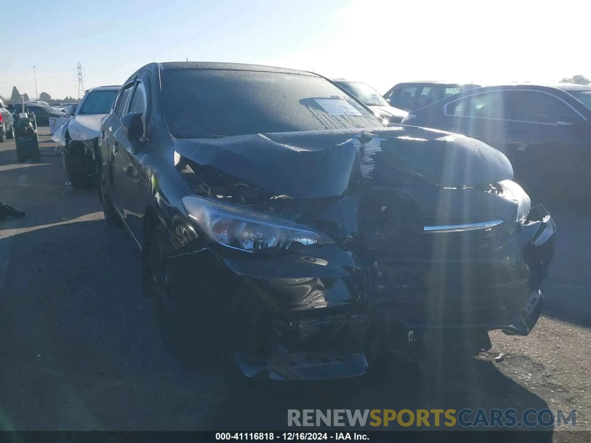 1 fotografías del automóvil dañado 4S3GTAB6XM3702778 SUBARU IMPREZA 2021