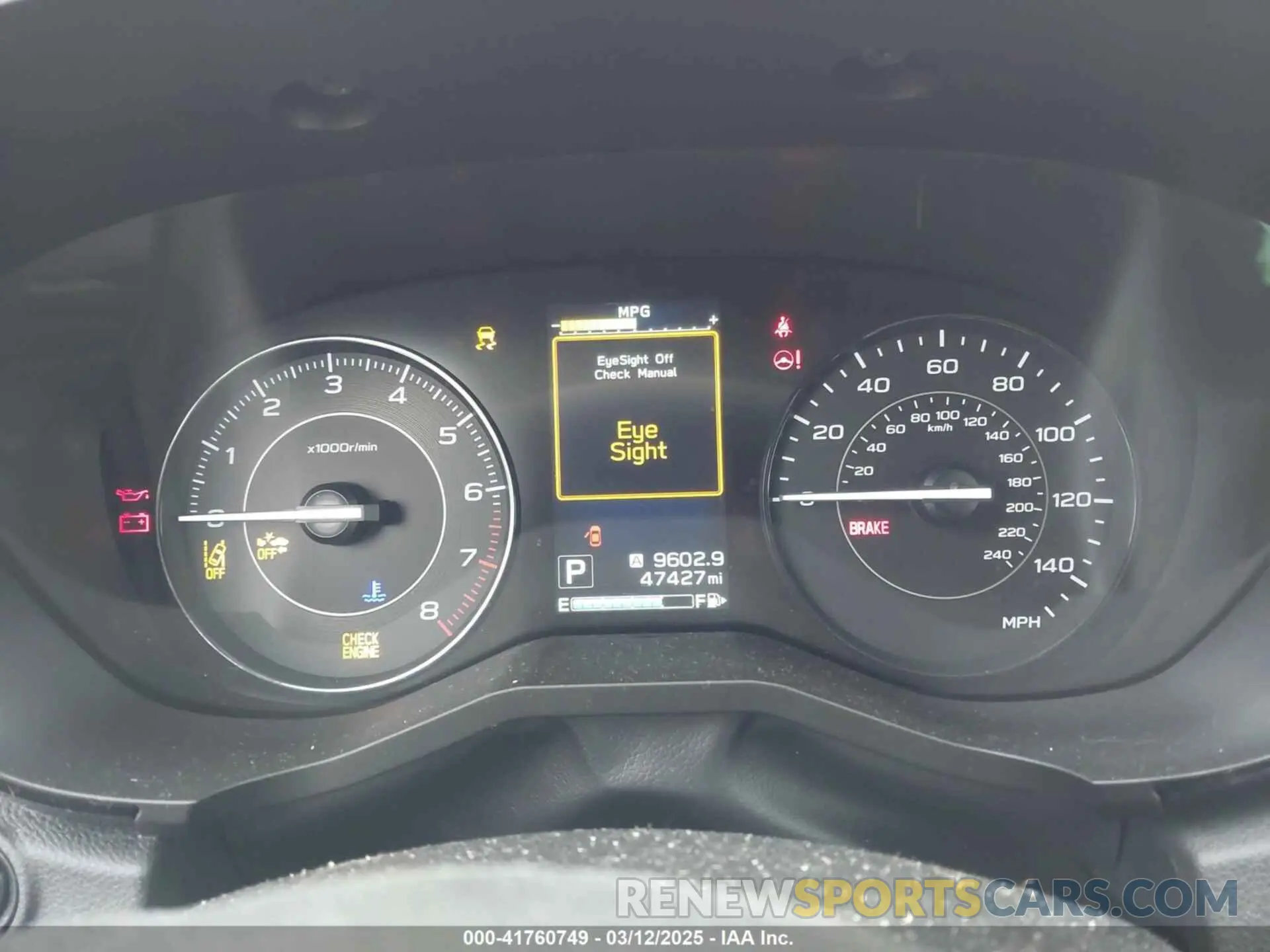 15 fotografías del automóvil dañado 4S3GTAD6XM3703426 SUBARU IMPREZA 2021