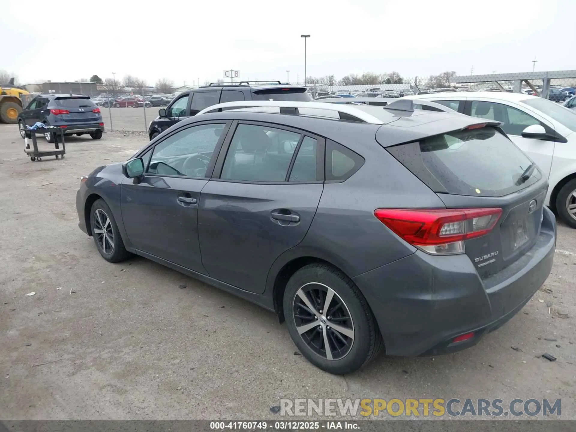 3 fotografías del automóvil dañado 4S3GTAD6XM3703426 SUBARU IMPREZA 2021