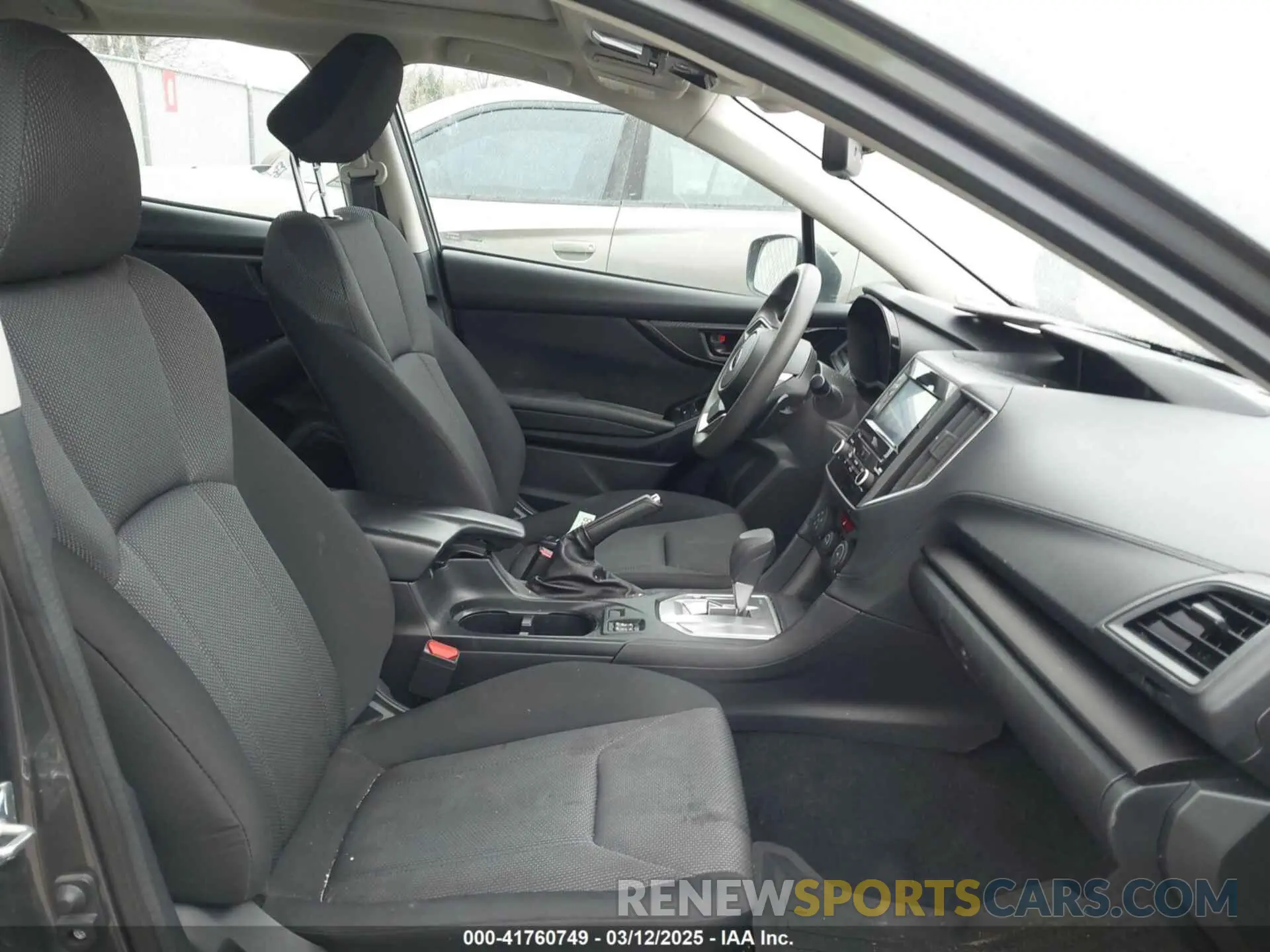 5 fotografías del automóvil dañado 4S3GTAD6XM3703426 SUBARU IMPREZA 2021