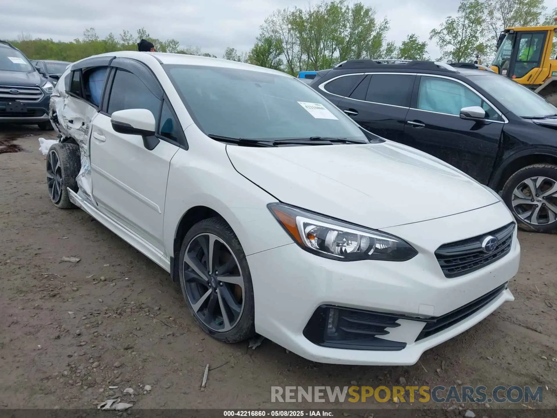 1 fotografías del automóvil dañado 4S3GTAJ66M1705044 SUBARU IMPREZA 2021