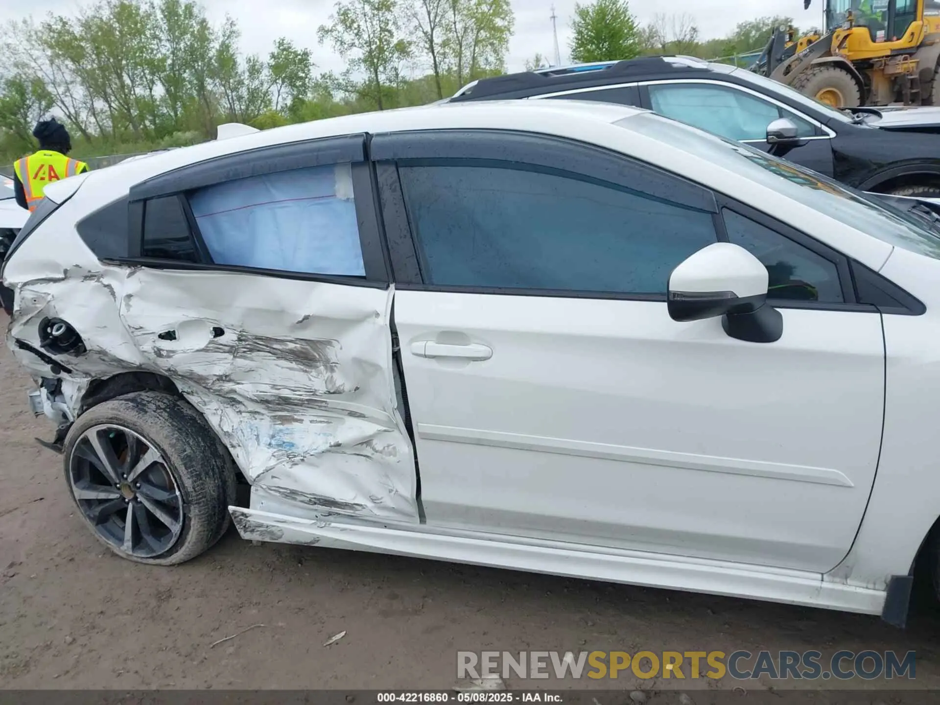 13 fotografías del automóvil dañado 4S3GTAJ66M1705044 SUBARU IMPREZA 2021