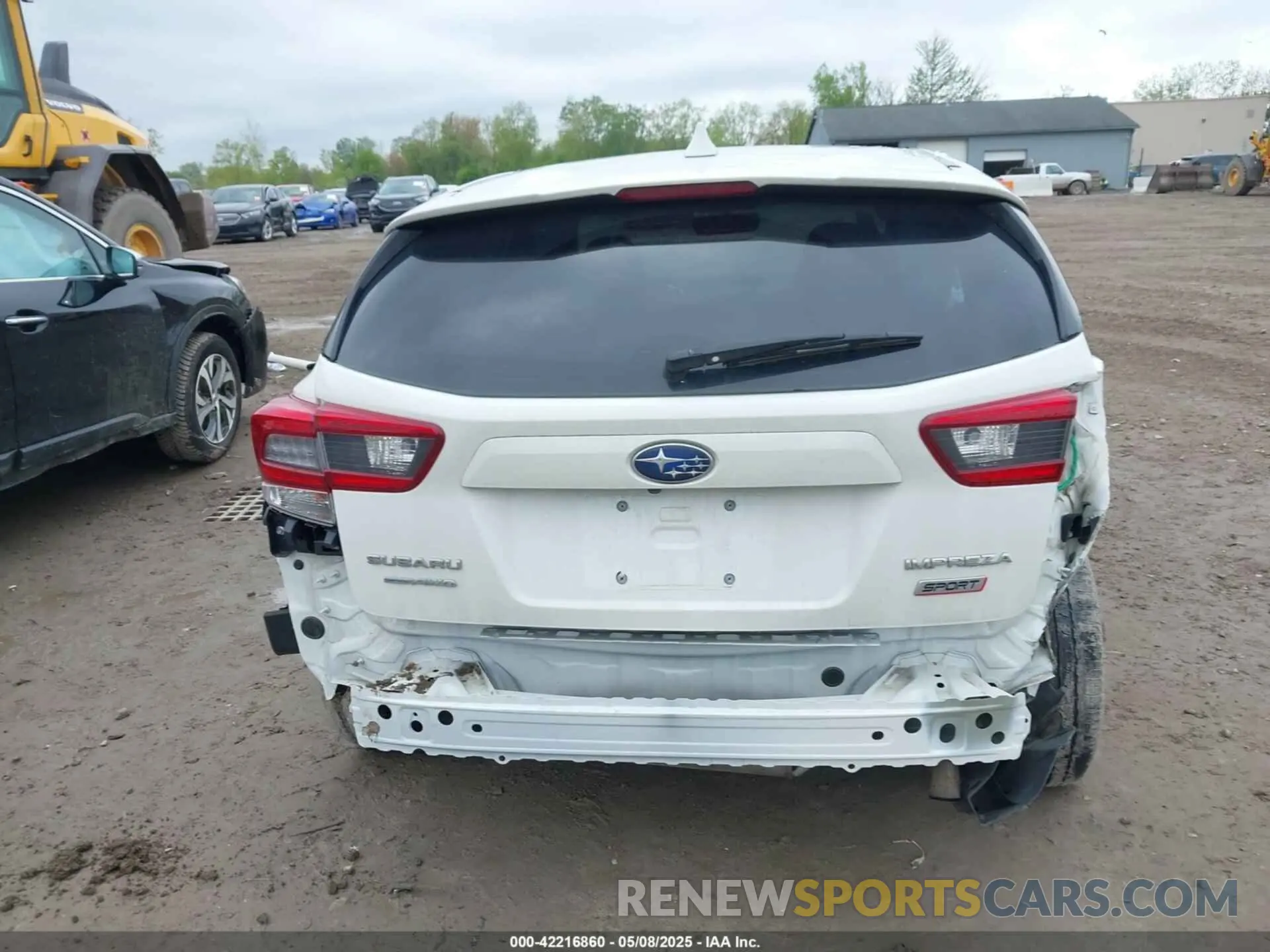 16 fotografías del automóvil dañado 4S3GTAJ66M1705044 SUBARU IMPREZA 2021
