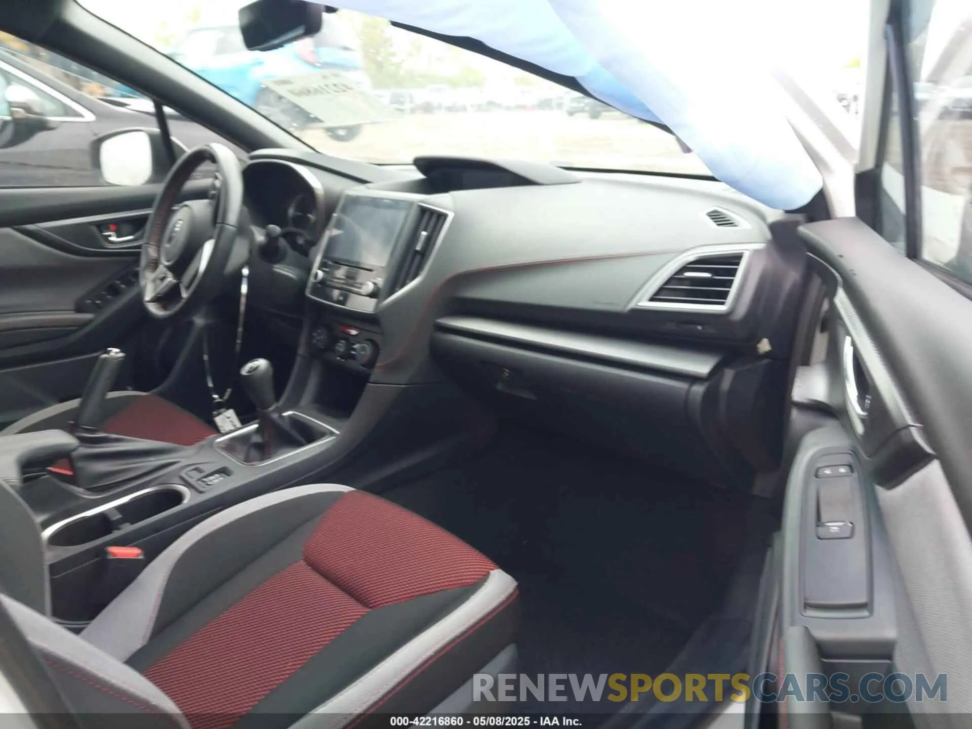 5 fotografías del automóvil dañado 4S3GTAJ66M1705044 SUBARU IMPREZA 2021