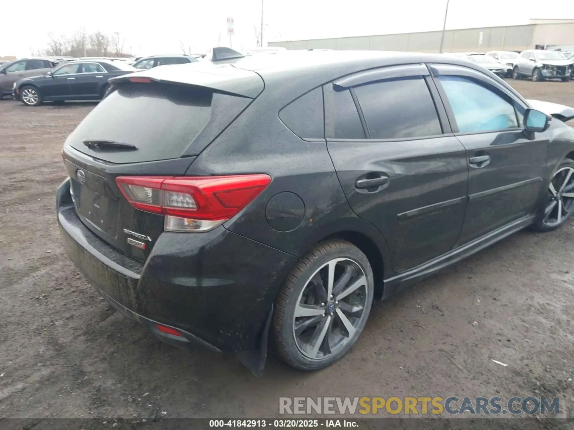 4 fotografías del automóvil dañado 4S3GTAL68M3703961 SUBARU IMPREZA 2021