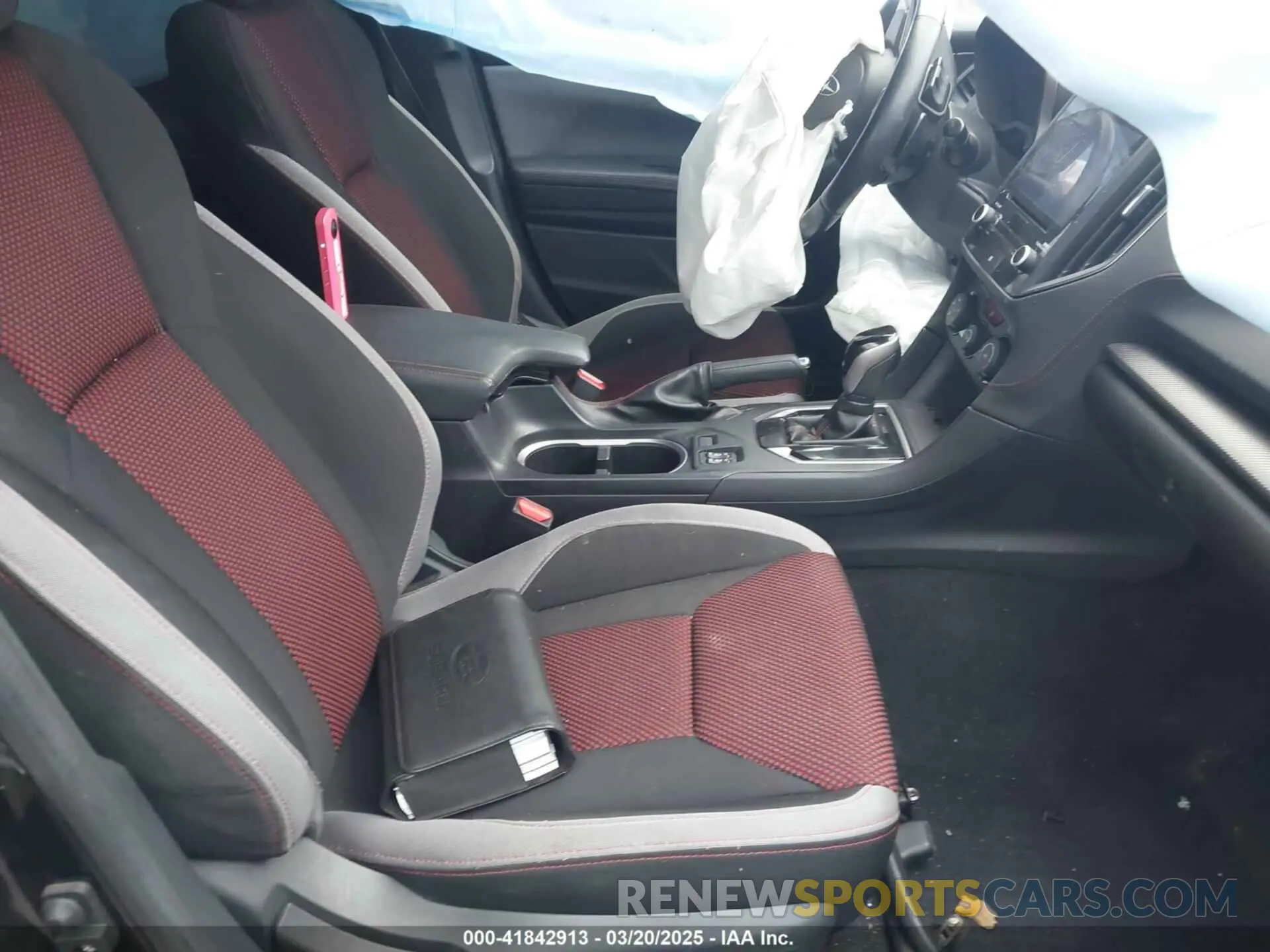 5 fotografías del automóvil dañado 4S3GTAL68M3703961 SUBARU IMPREZA 2021