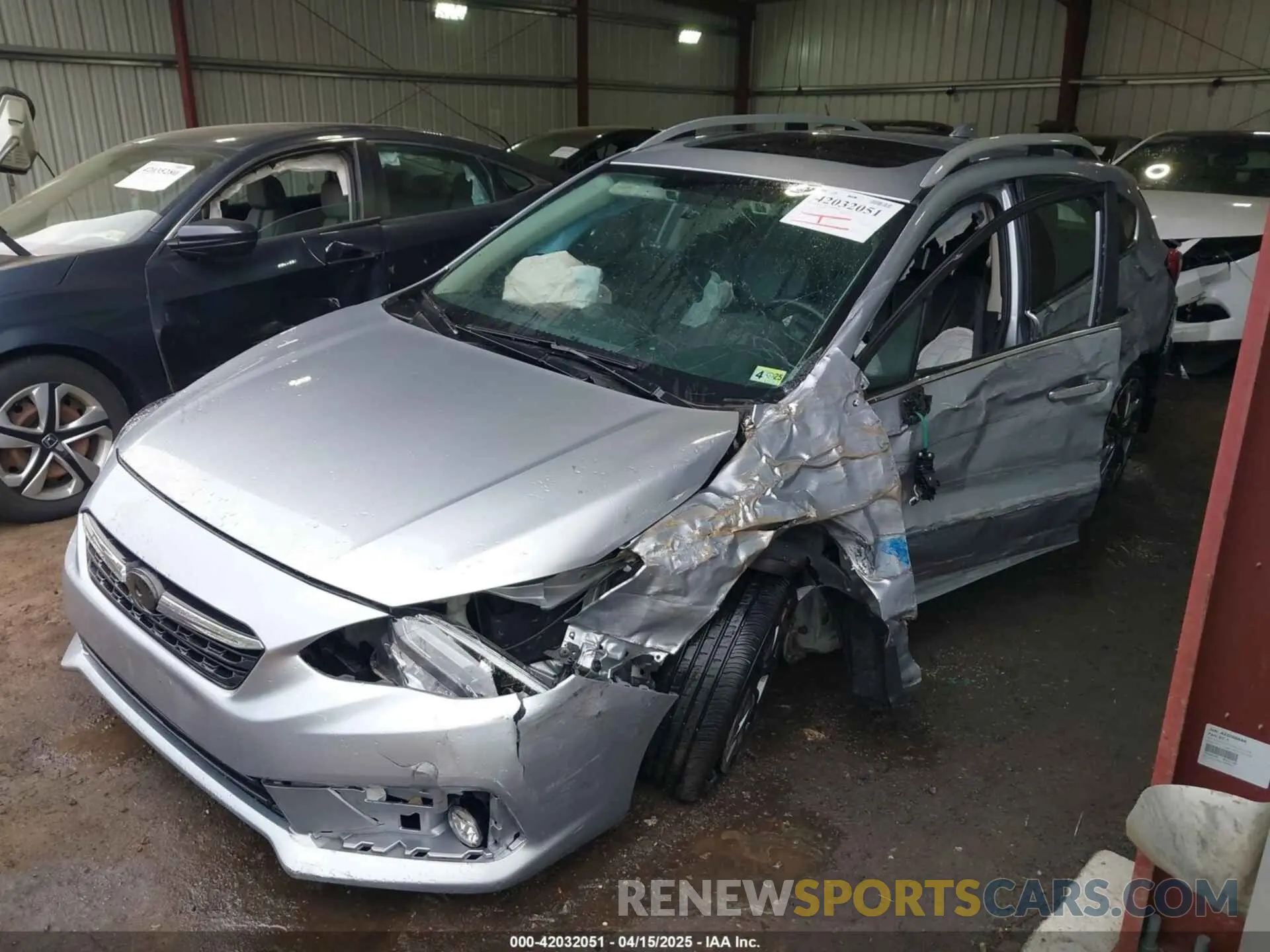 6 fotografías del automóvil dañado 4S3GTAU67M3701388 SUBARU IMPREZA 2021