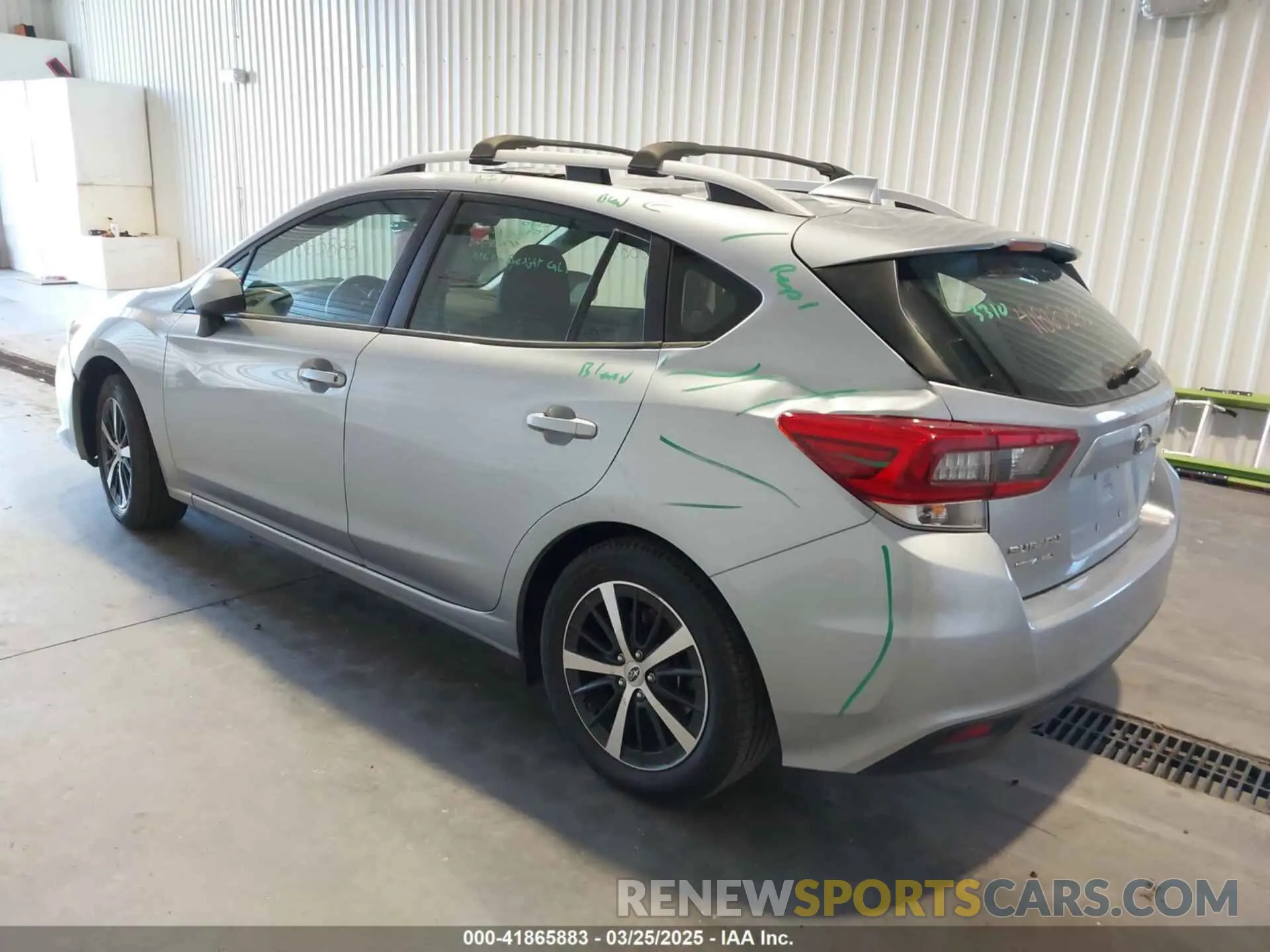 6 fotografías del automóvil dañado 4S3GTAV61M3715009 SUBARU IMPREZA 2021