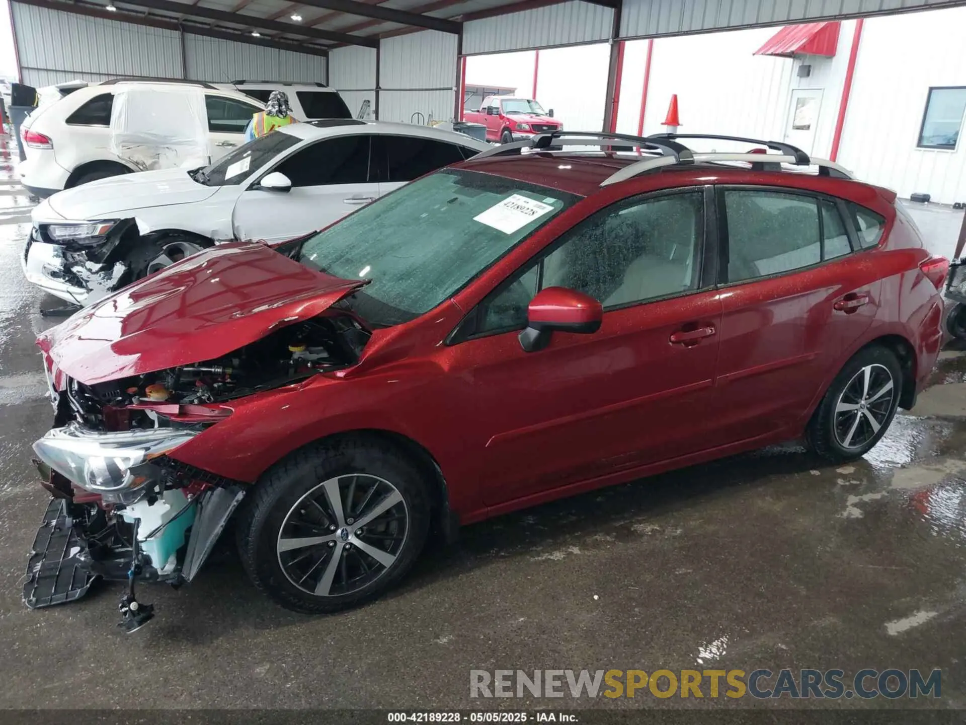 19 fotografías del automóvil dañado 4S3GTAV69M3701407 SUBARU IMPREZA 2021
