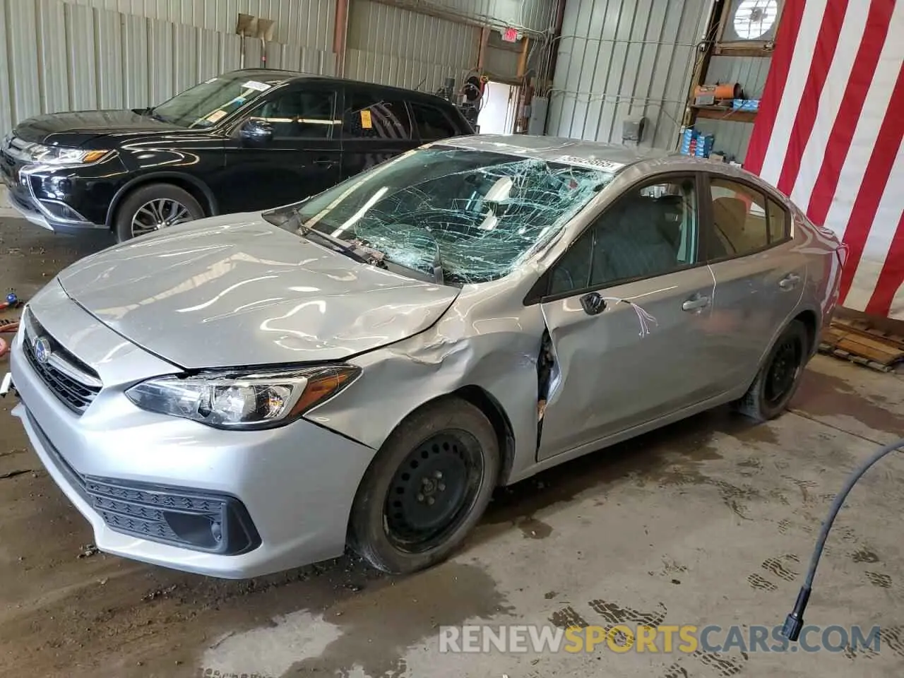 1 fotografías del automóvil dañado 4S3GKAA62N1605365 SUBARU IMPREZA 2022