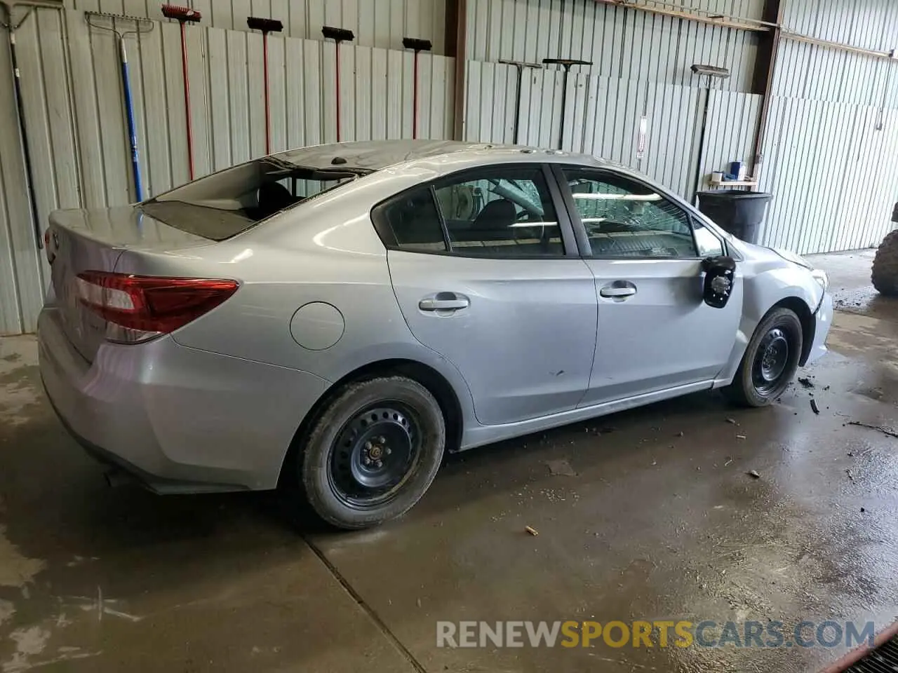 3 fotografías del automóvil dañado 4S3GKAA62N1605365 SUBARU IMPREZA 2022