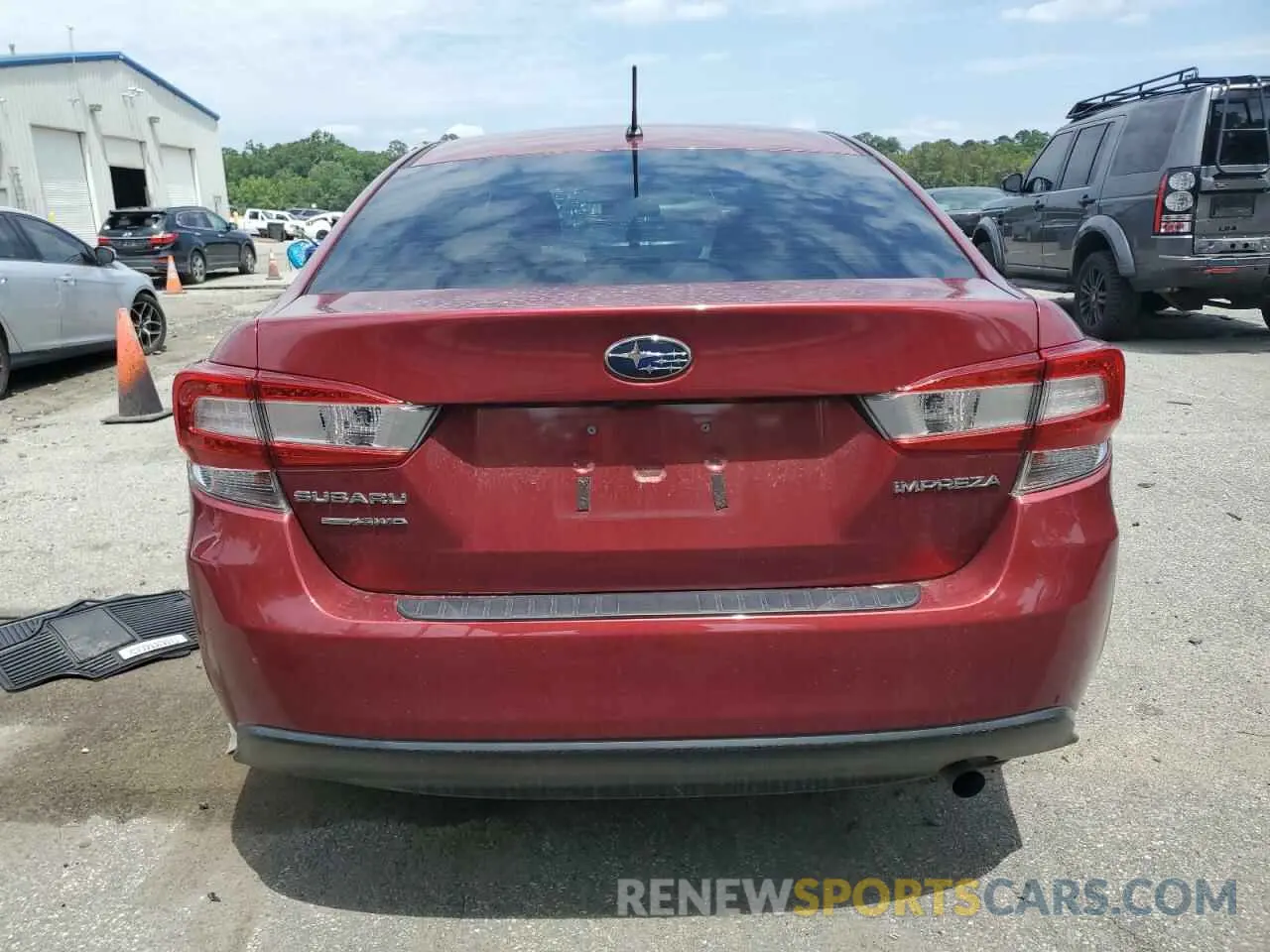6 fotografías del automóvil dañado 4S3GKAA68N1609887 SUBARU IMPREZA 2022