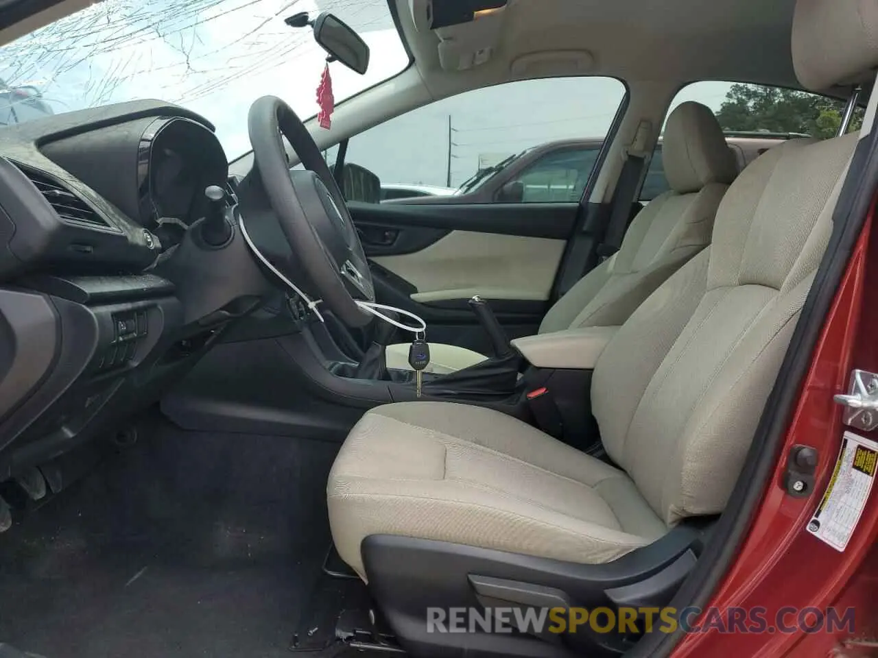 7 fotografías del automóvil dañado 4S3GKAA68N1609887 SUBARU IMPREZA 2022