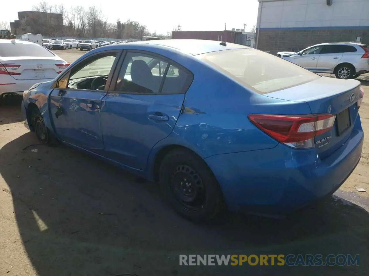 2 fotografías del automóvil dañado 4S3GKAB65N3603001 SUBARU IMPREZA 2022
