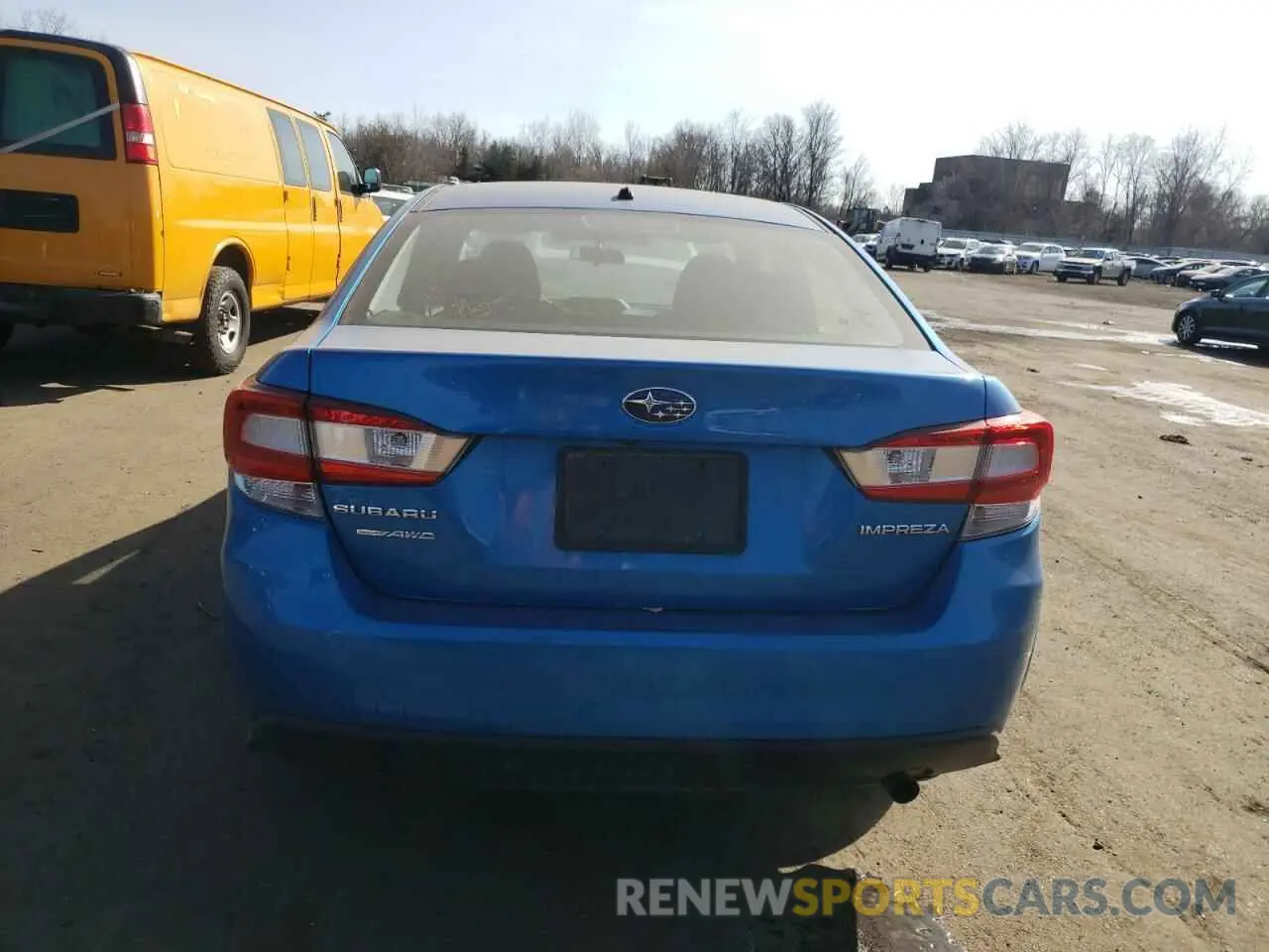 6 fotografías del automóvil dañado 4S3GKAB65N3603001 SUBARU IMPREZA 2022