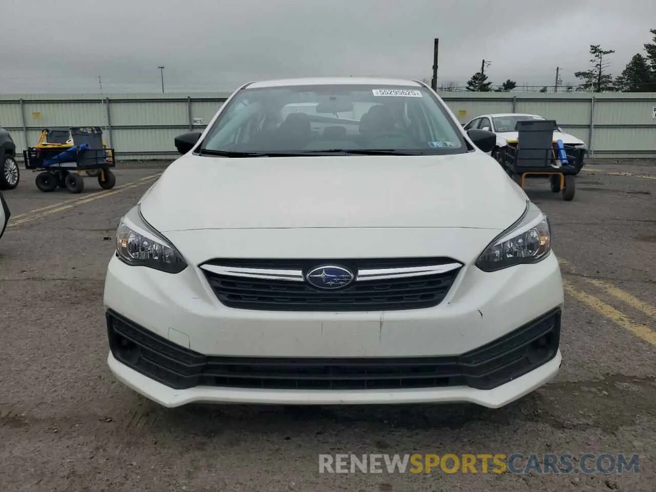 5 fotografías del automóvil dañado 4S3GKAB66N3602214 SUBARU IMPREZA 2022