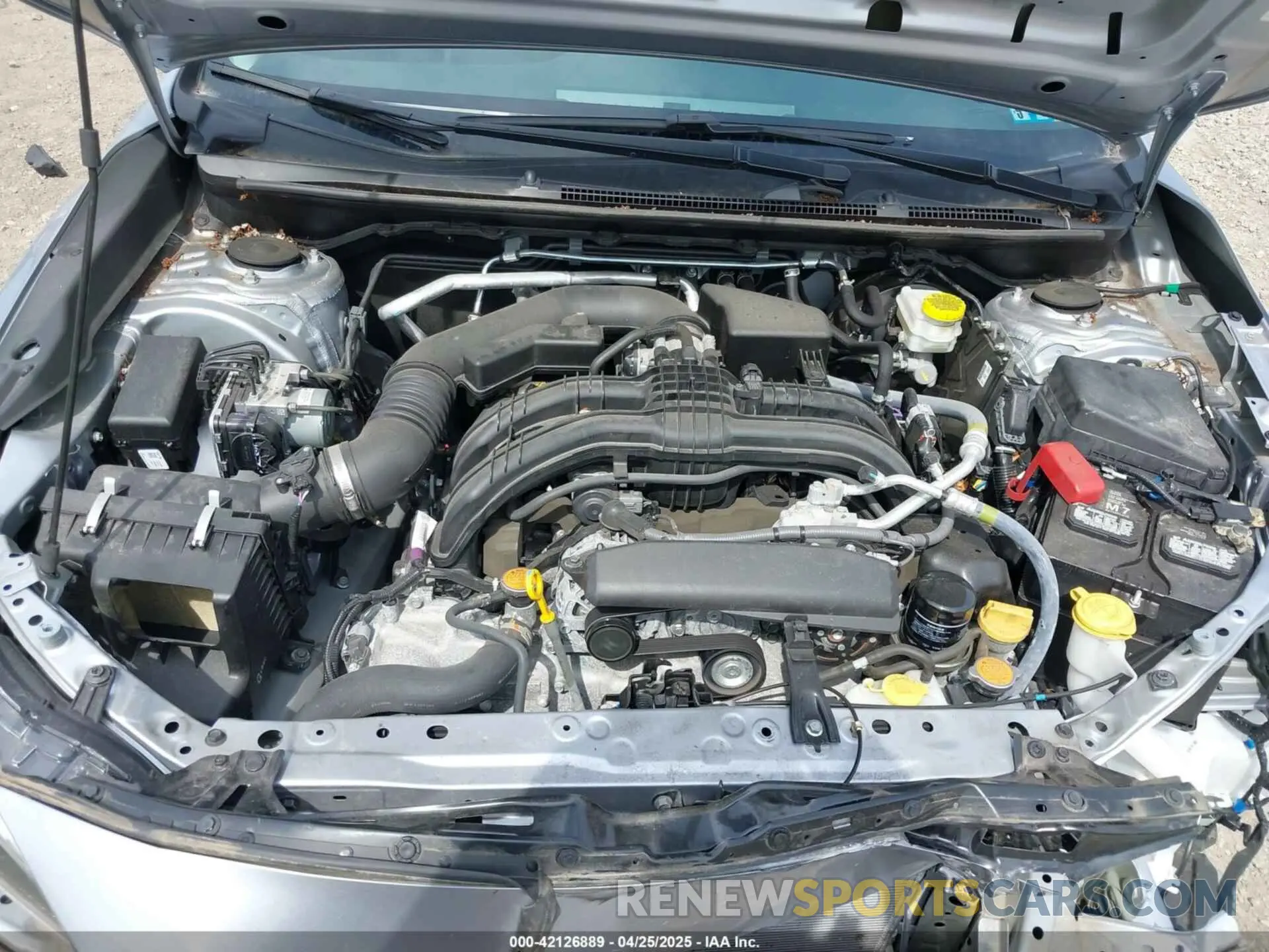 10 fotografías del automóvil dañado 4S3GKAB69N3601624 SUBARU IMPREZA 2022