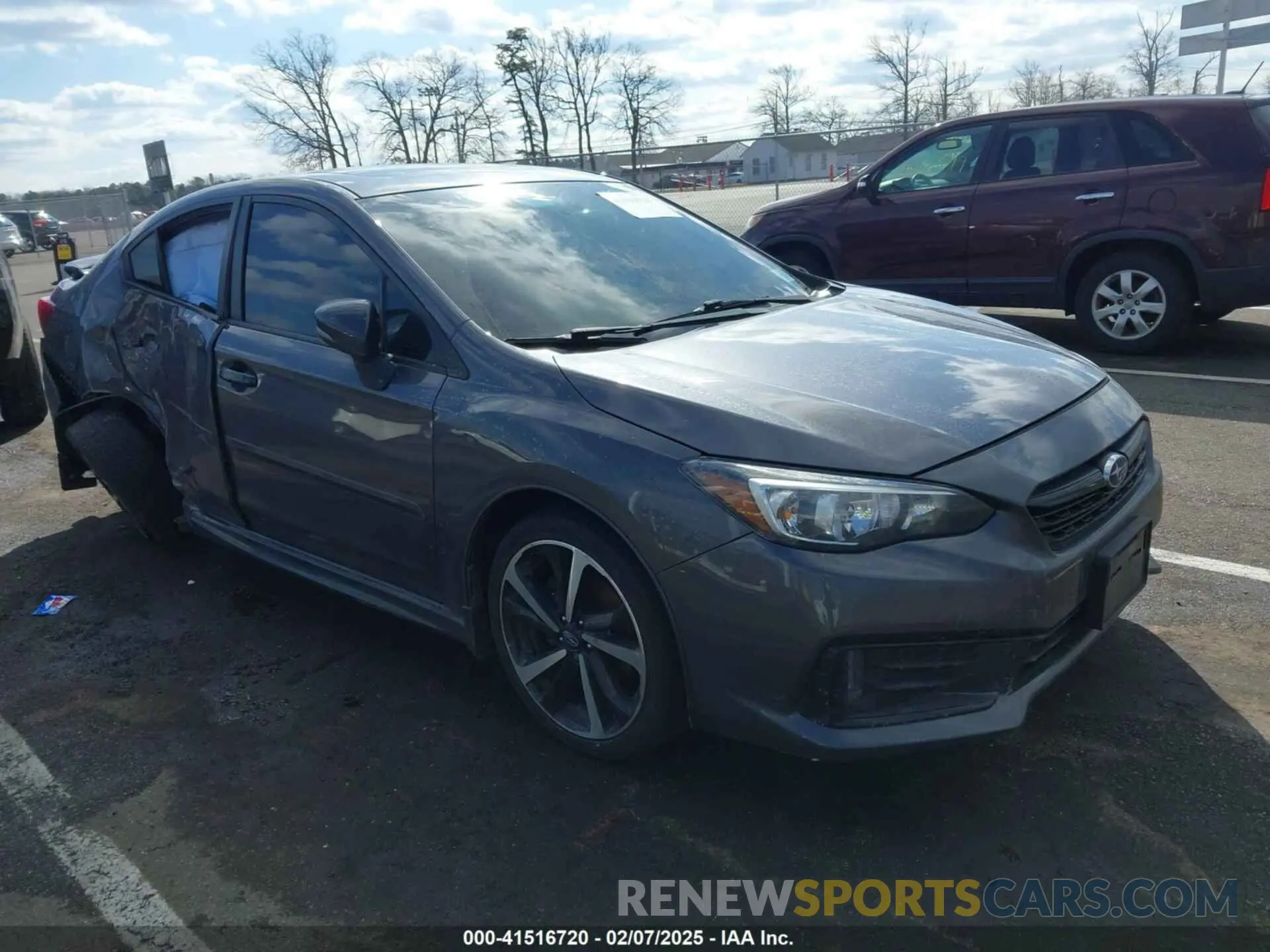1 fotografías del automóvil dañado 4S3GKAM66N3607362 SUBARU IMPREZA 2022
