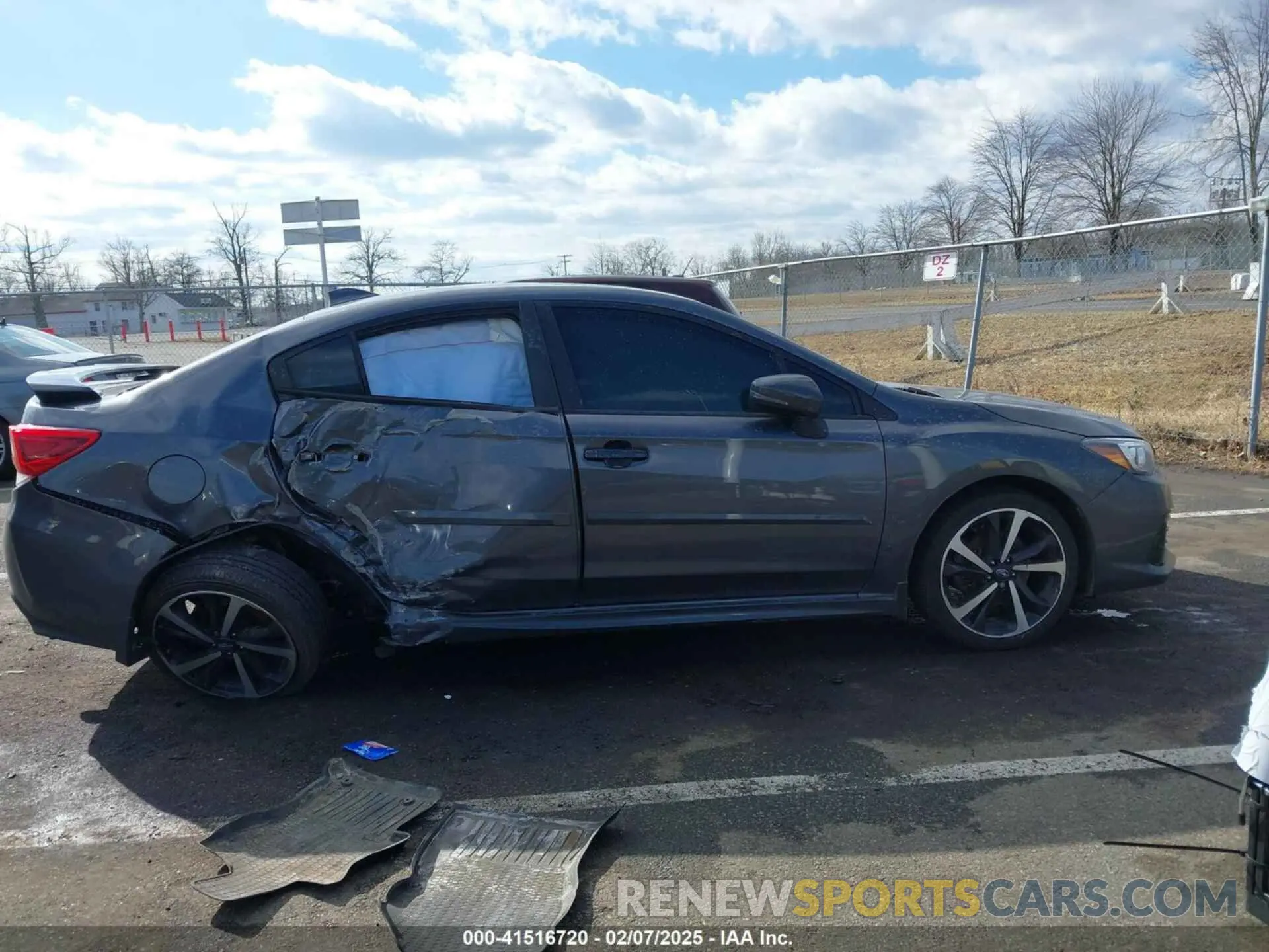 13 fotografías del automóvil dañado 4S3GKAM66N3607362 SUBARU IMPREZA 2022