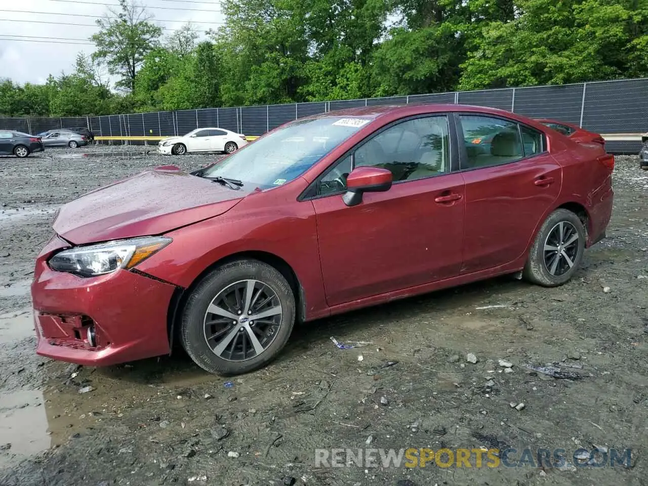1 fotografías del automóvil dañado 4S3GKAV62N3606336 SUBARU IMPREZA 2022