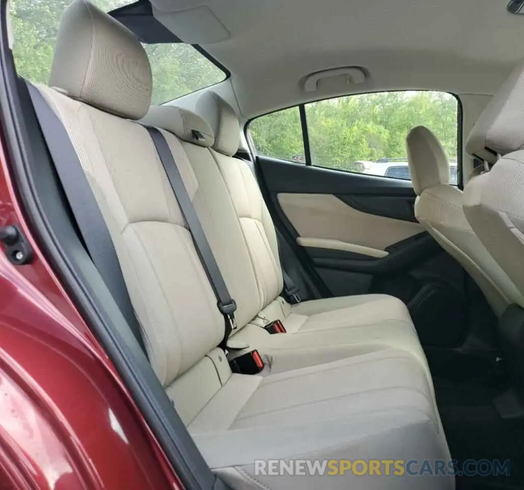 10 fotografías del automóvil dañado 4S3GKAV62N3606336 SUBARU IMPREZA 2022