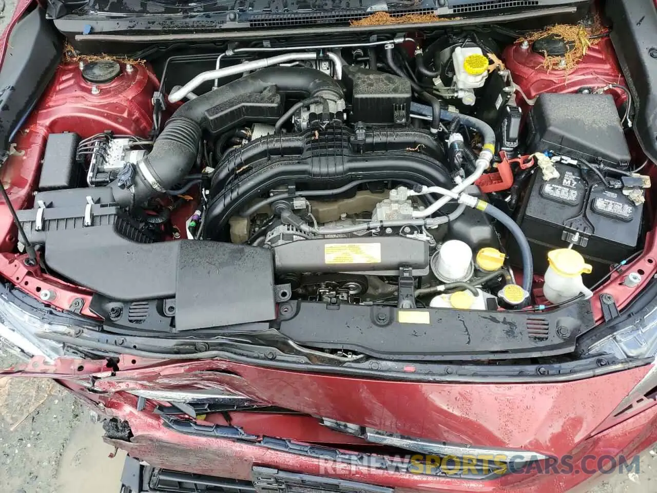 11 fotografías del automóvil dañado 4S3GKAV62N3606336 SUBARU IMPREZA 2022