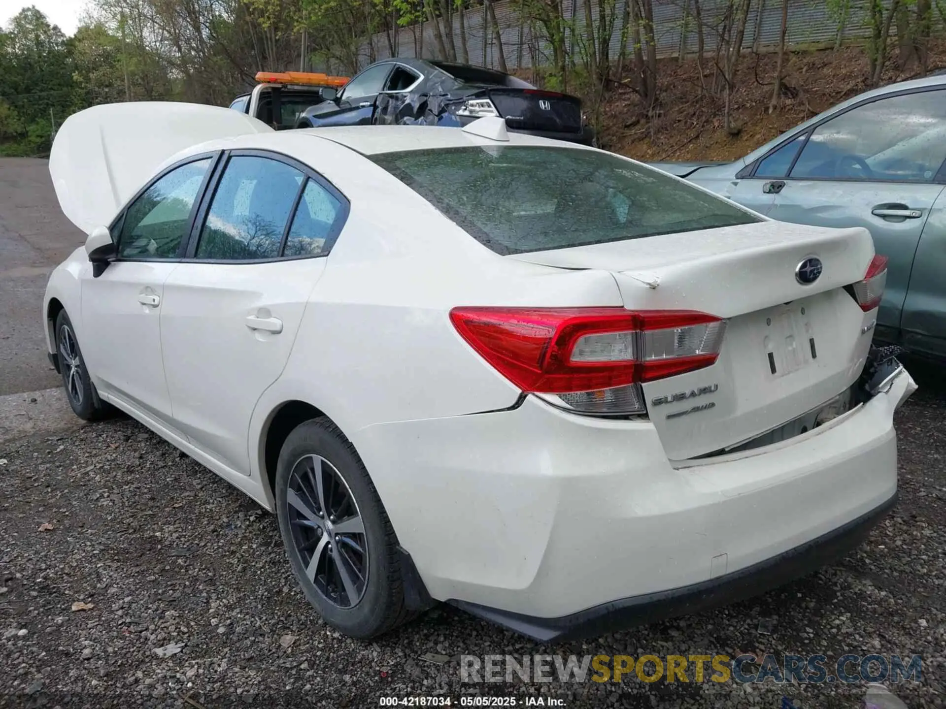 12 fotografías del automóvil dañado 4S3GKAV64N3600926 SUBARU IMPREZA 2022