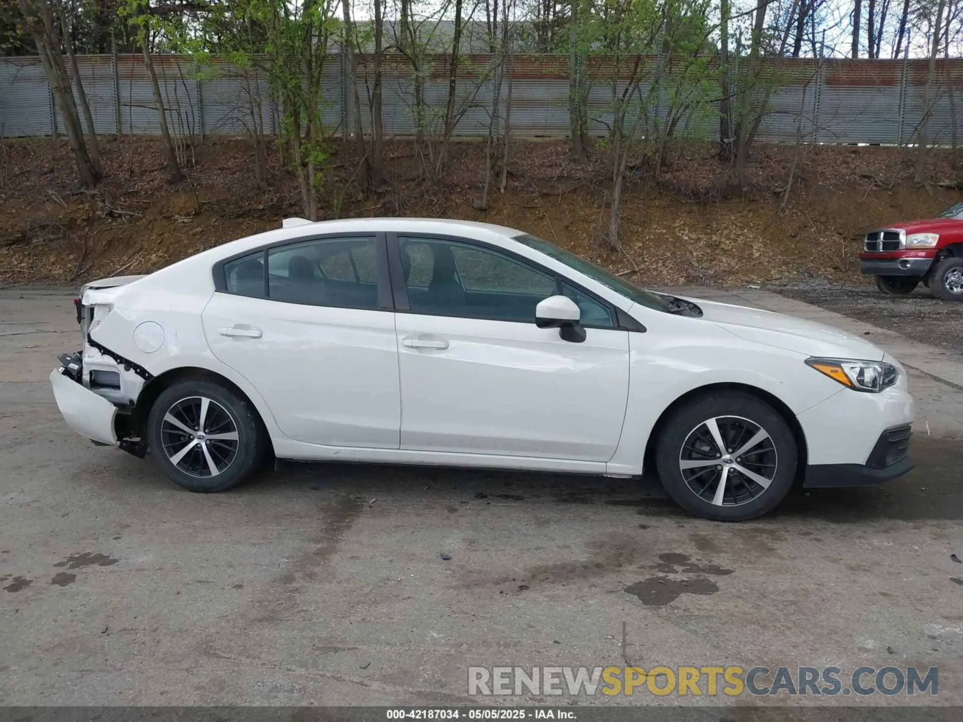 14 fotografías del automóvil dañado 4S3GKAV64N3600926 SUBARU IMPREZA 2022