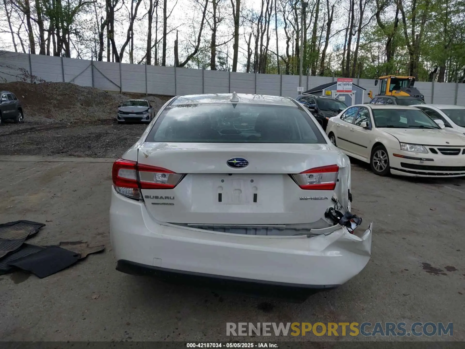 17 fotografías del automóvil dañado 4S3GKAV64N3600926 SUBARU IMPREZA 2022