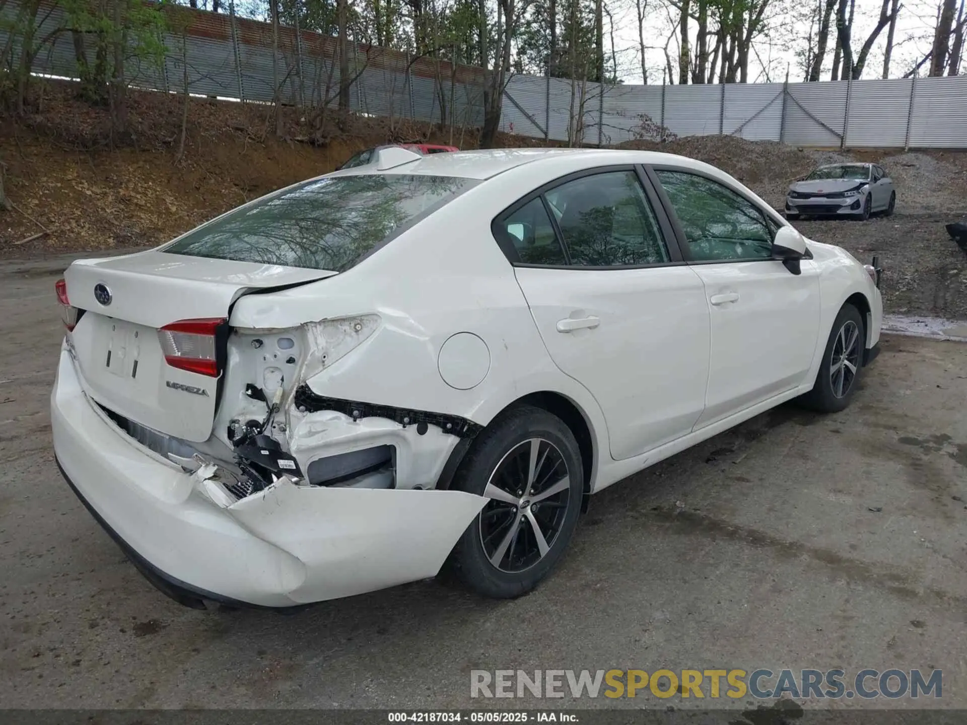 4 fotografías del automóvil dañado 4S3GKAV64N3600926 SUBARU IMPREZA 2022