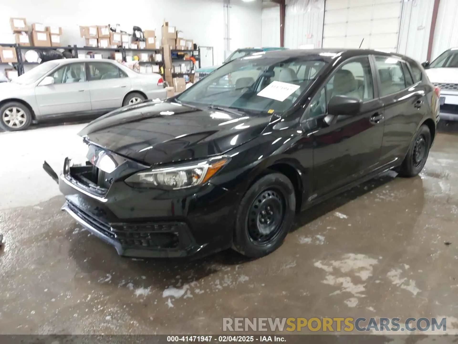 2 fotografías del automóvil dañado 4S3GTAB60N3726010 SUBARU IMPREZA 2022