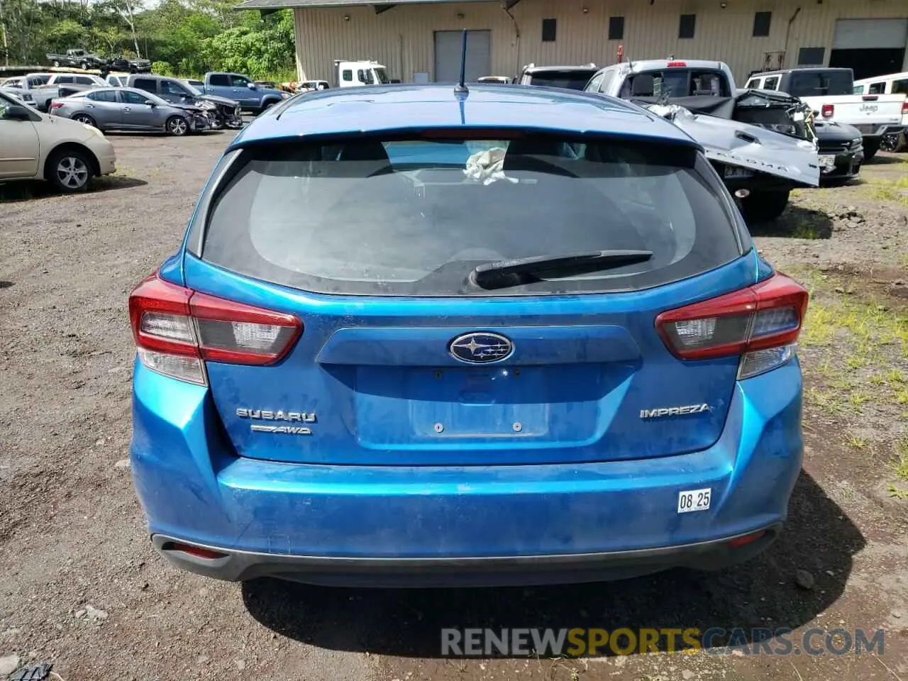 6 fotografías del automóvil dañado 4S3GTAB61N3720541 SUBARU IMPREZA 2022