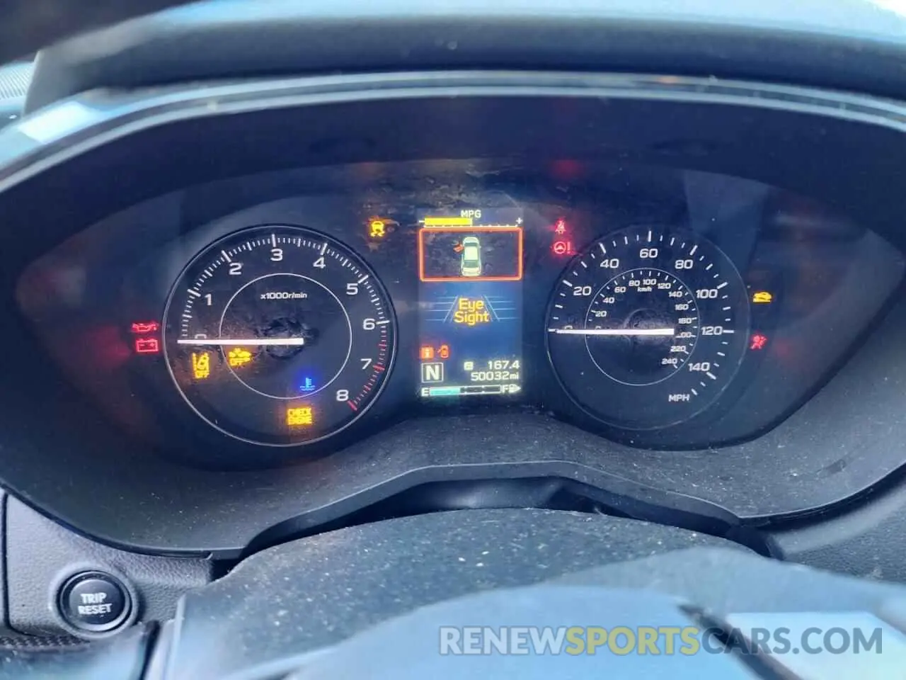 9 fotografías del automóvil dañado 4S3GTAB61N3720541 SUBARU IMPREZA 2022