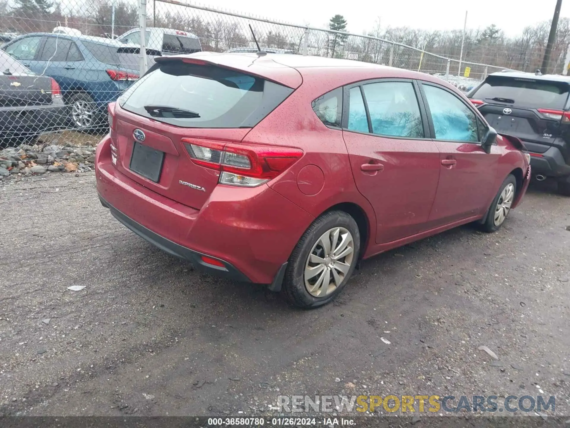 4 fotografías del automóvil dañado 4S3GTAB63N3728561 SUBARU IMPREZA 2022