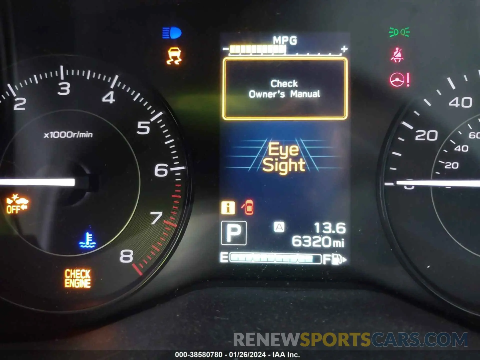 7 fotografías del automóvil dañado 4S3GTAB63N3728561 SUBARU IMPREZA 2022